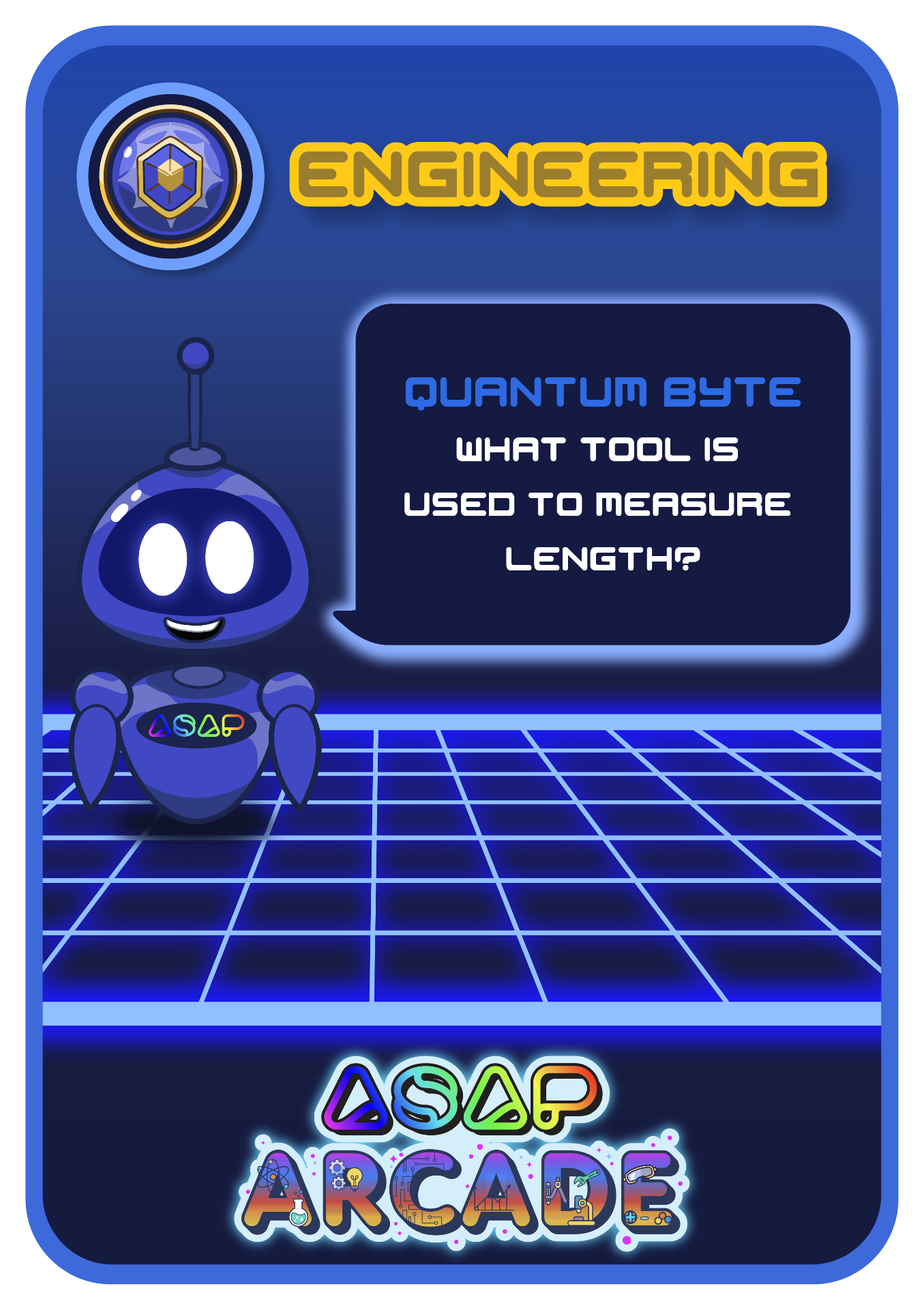 Engineering Quantum Byte card