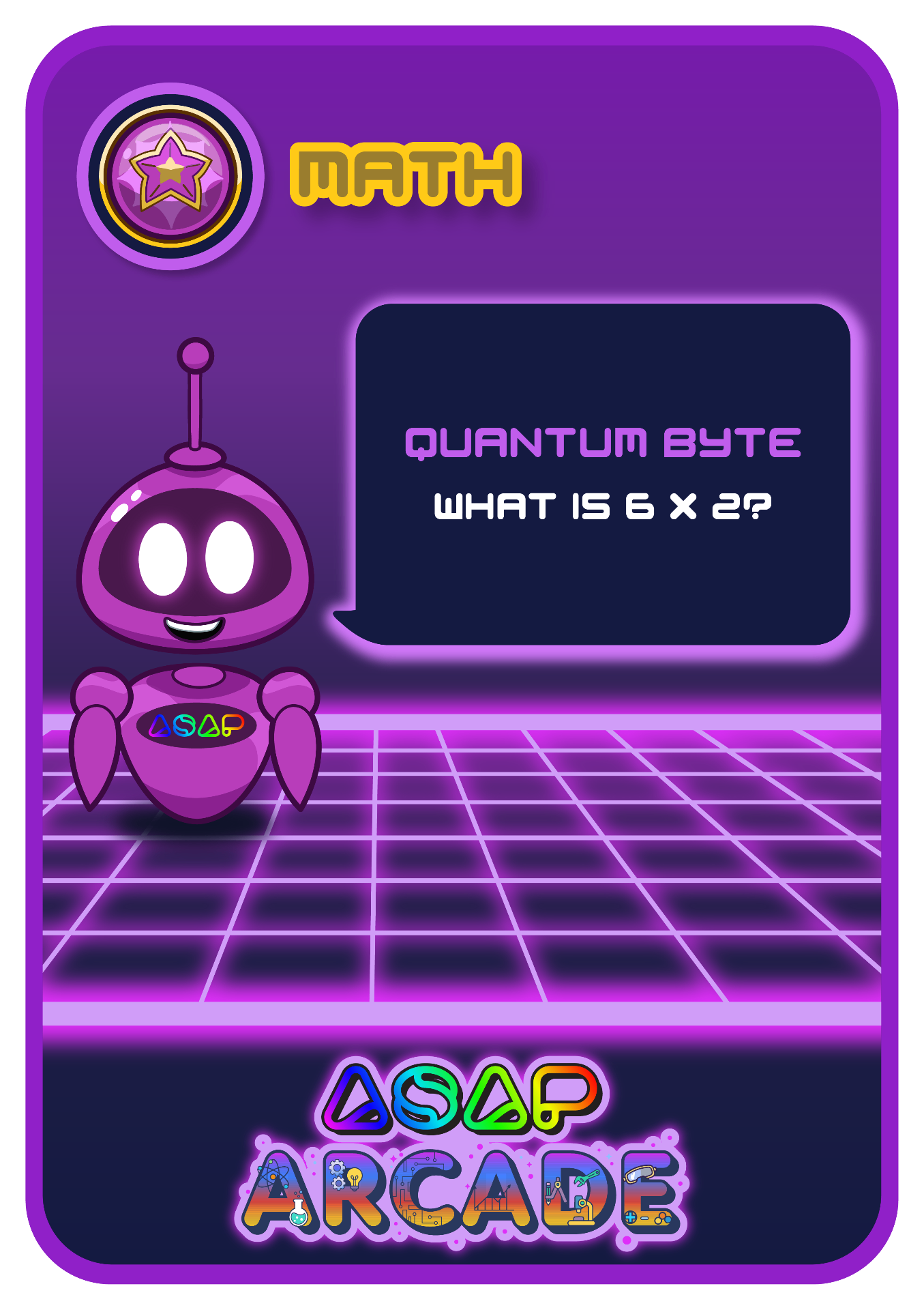 Math Quantum Byte card