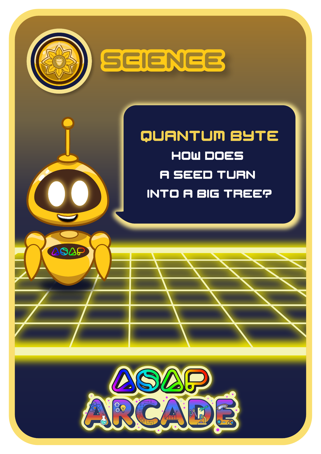 Science Quantum Byte card